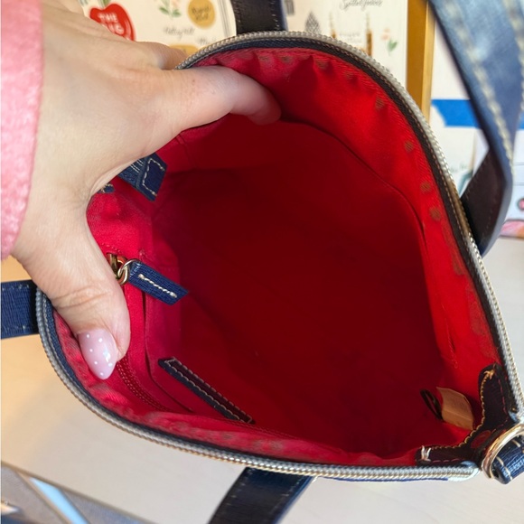 Dooney & Bourke Blue Floral Women's Bag - Picture 4 of 6